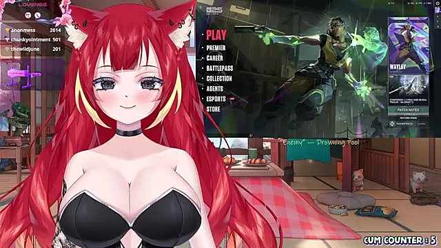 Snapshot of LewdKira_VT chatting on March 16, 2025, 11:05 am LewdKira VT online show from March 16, 2025, 11:05 am