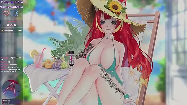 LewdKira VT online show from June 21, 2026, 5:37 pm