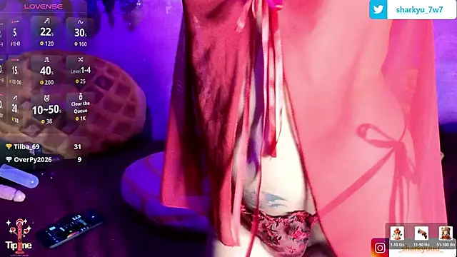 Sharkyu1 online show from March 12, 2026, 4:18 am