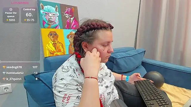 Snapshot of Jenny_Jimmy chatting on February 17, 2025, 7:15 am Jenny Jimmy online show from February 17, 2025, 7:15 am