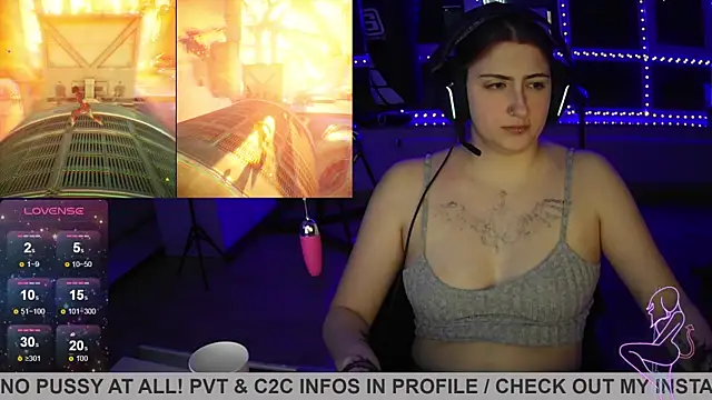 Gamergirl-Linela online show from March 10, 2025, 10:55 pm