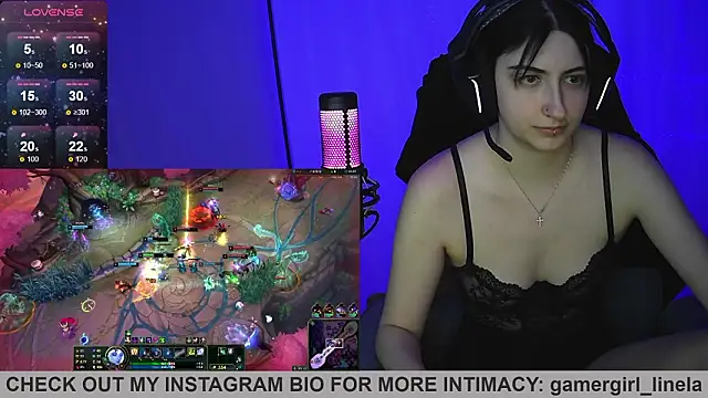 Gamergirl-Linela online show from March 18, 2026, 12:47 am