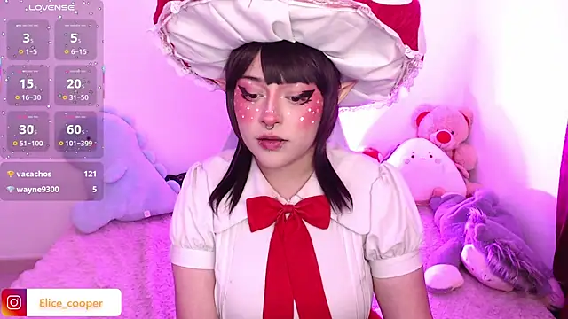 Snapshot of Elice_cooper_ chatting on October 6, 2025, 5:05 am Elice cooper online show from October 6, 2025, 5:05 am