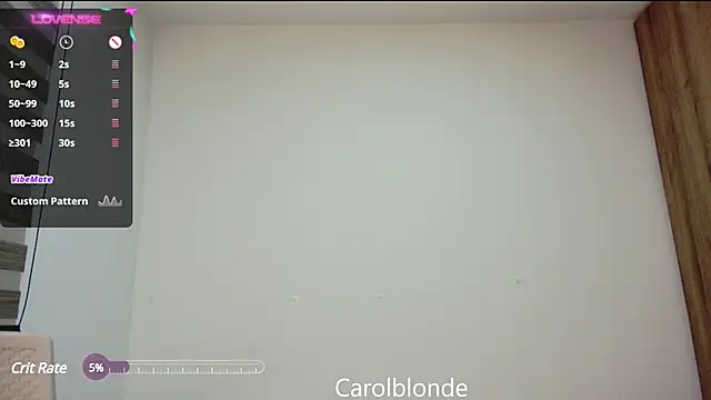 Carolblonde online show from February 25, 2025, 4:14 am
