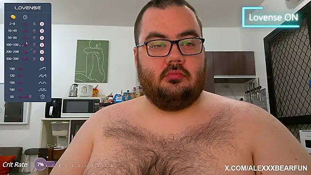 alexxxbear online show from March 14, 2025, 6:39 pm