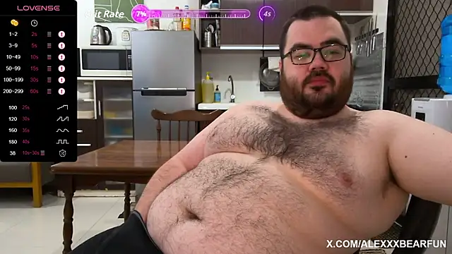 alexxxbear online show from September 19, 2025, 10:21 pm