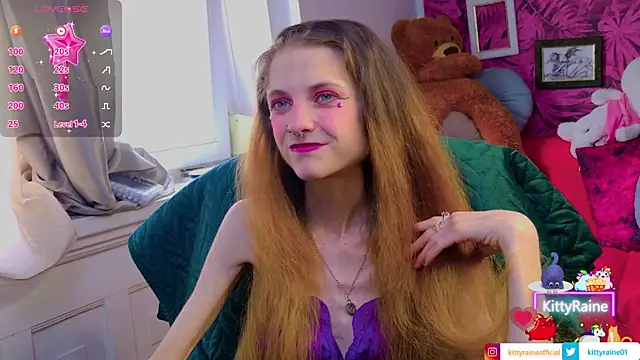 Snapshot of KittyRaine chatting on May 15, 2026, 12:56 pm KittyRaine online show from May 15, 2026, 12:56 pm