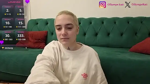 OllympeKaii online show from January 8, 2026, 3:14 pm