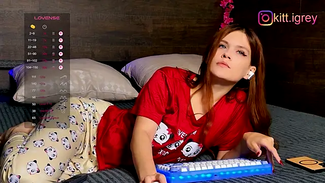 KittiGrey online show from September 30, 2025, 8:19 am