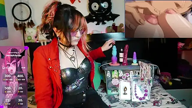 Snapshot of Devil_And_Princess chatting on June 16, 2026, 2:36 am Devil And Princess online show from June 16, 2026, 2:36 am