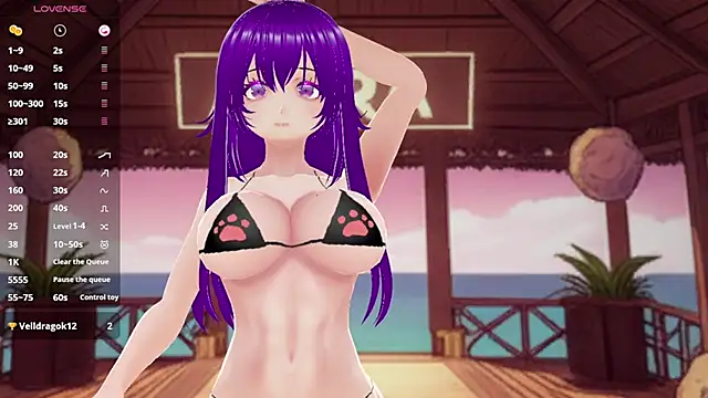 AkiraVixent online show from October 9, 2025, 7:23 pm