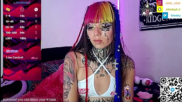 Snapshot of d3m0ny0_0 chatting on January 10, 2026, 7:15 pm d3m0ny0 0 online show from January 10, 2026, 7:15 pm