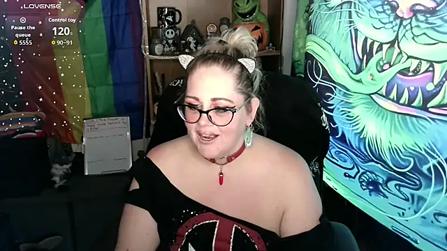 Kinky Witch online show from August 3, 2026, 7:50 pm