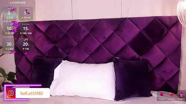 SofiAdanss online show from April 27, 2026, 10:30 pm