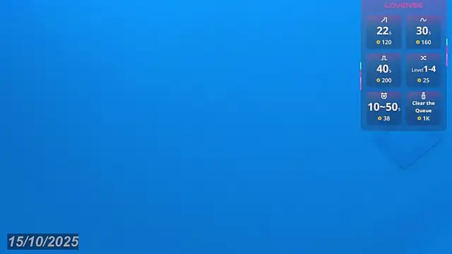 Sebax Young online show from October 15, 2025, 3:28 am