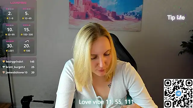 Anna Chelsea online show from March 16, 2026, 5:44 am