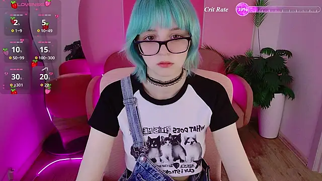 CoralineYoung online show from July 23, 2026, 10:24 am