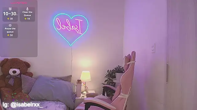 IsabelCortes online show from March 14, 2026, 9:09 pm