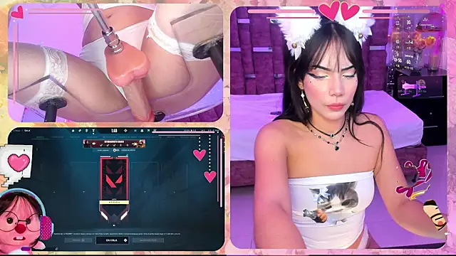 KittieEva online show from November 23, 2025, 2:50 pm