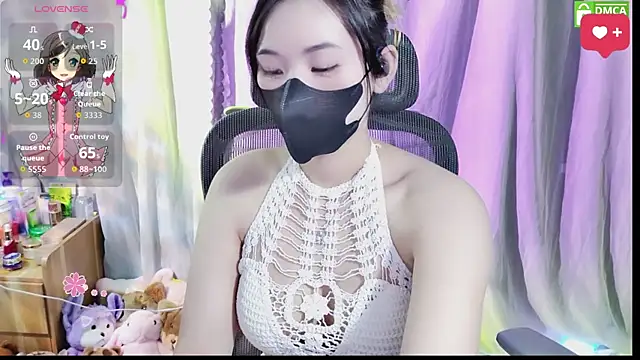HanaYourlove online show from June 21, 2026, 1:08 am