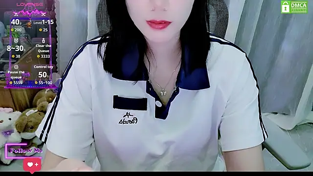 HanaYourlove online show from July 24, 2026, 12:14 pm