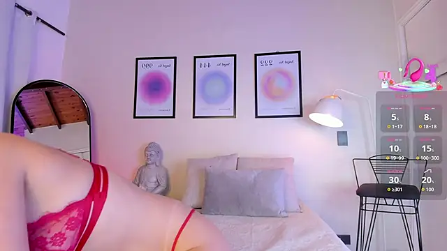 AriaMuse online show from October 8, 2025, 7:44 pm