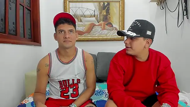 DavilANDkevin2 online show from October 8, 2025, 1:14 am