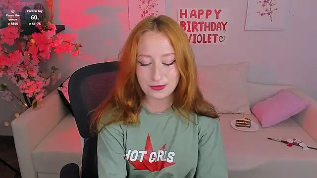 Violet Griffen online show from July 19, 2026, 4:00 pm
