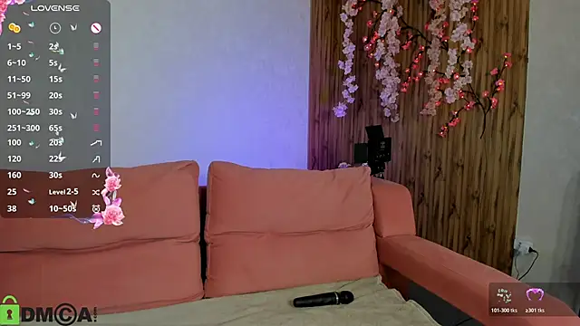 Rina Panic online show from February 22, 2026, 1:07 am