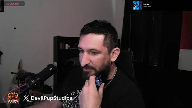 Snapshot of DevilPup75_ chatting on June 13, 2026, 5:00 pm DevilPup75 online show from June 13, 2026, 5:00 pm