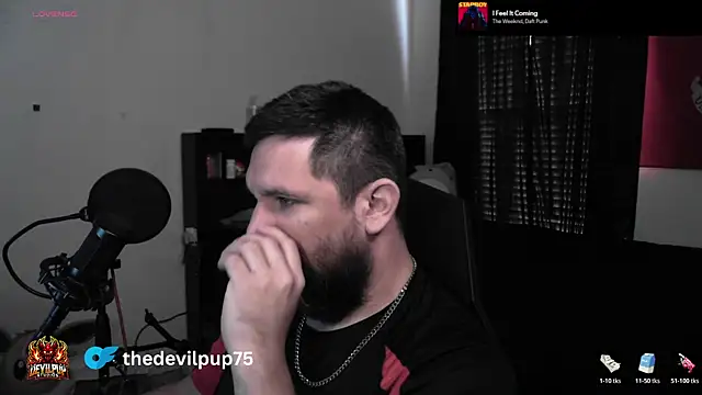 Snapshot of DevilPup75_ chatting on June 18, 2026, 1:26 pm DevilPup75 online show from June 18, 2026, 1:26 pm