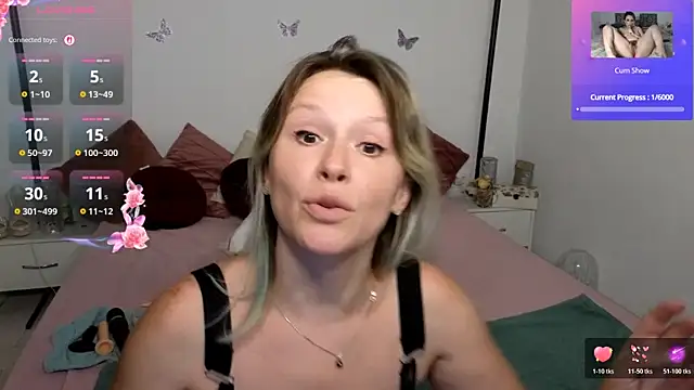 Snapshot of BushyBarb chatting on July 24, 2026, 9:57 pm BushyBarb online show from July 24, 2026, 9:57 pm