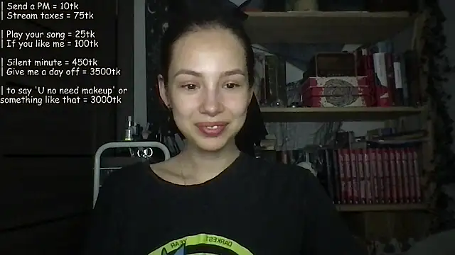 Yuna5343 online show from July 17, 2026, 8:57 pm