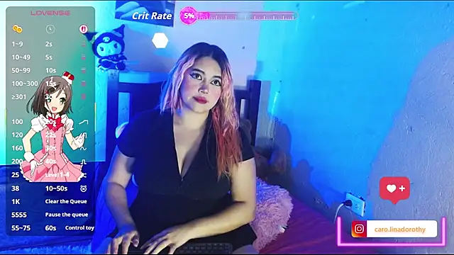 Snapshot of caro_lina20 chatting on October 19, 2025, 7:09 am caro lina20 online show from October 19, 2025, 7:09 am