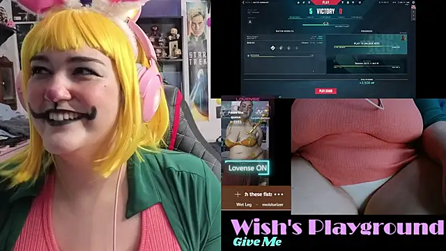 Snapshot of nevermakeawish chatting on October 27, 2025, 1:37 pm nevermakeawish online show from October 27, 2025, 1:37 pm