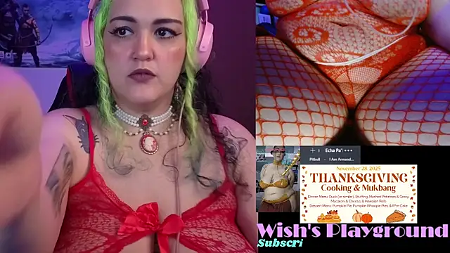 Snapshot of nevermakeawish chatting on November 26, 2025, 1:23 pm nevermakeawish online show from November 26, 2025, 1:23 pm