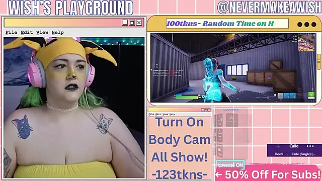 nevermakeawish online show from February 17, 2026, 3:40 pm