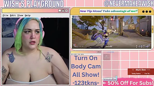 nevermakeawish online show from February 19, 2026, 5:31 pm