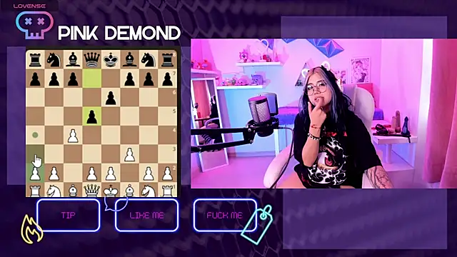 pinkk deemon online show from June 27, 2026, 2:23 pm