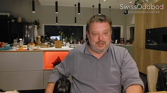 Snapshot of SwissDadbod chatting on October 2, 2025, 6:59 pm SwissDadbod online show from October 2, 2025, 6:59 pm