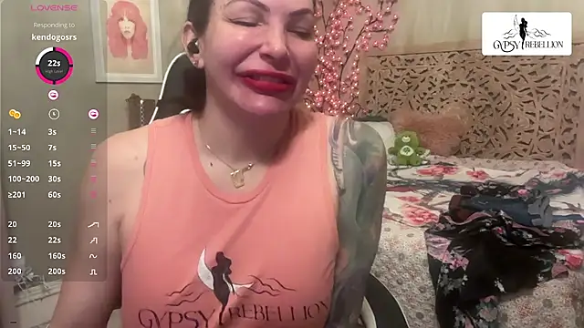 Gypsy Rebellion online show from March 15, 2026, 2:50 am