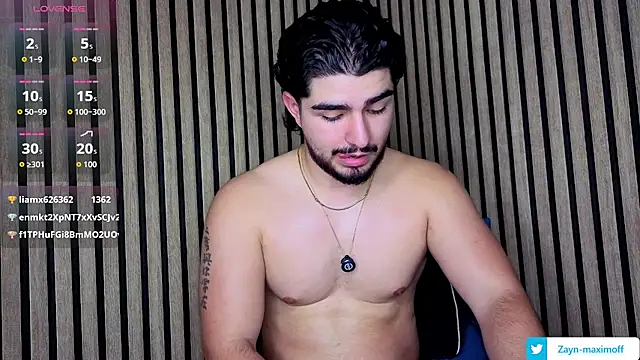 zayn maximoff online show from July 28, 2026, 6:20 pm