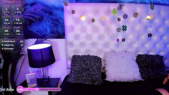 Valeria Swett  online show from March 16, 2026, 9:08 pm