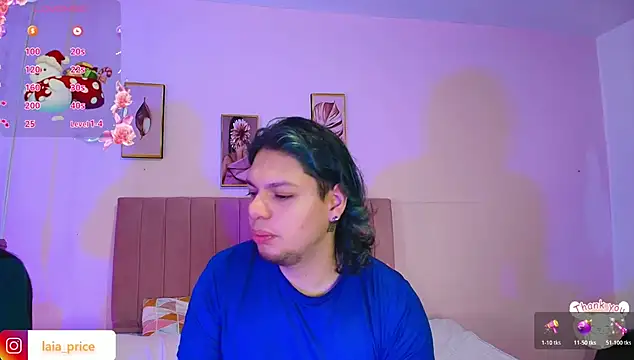 Snapshot of Laia_and_Damian chatting on November 20, 2025, 12:16 pm Laia and Damian online show from November 20, 2025, 12:16 pm