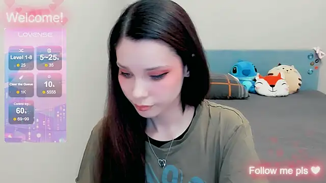 Kitten Alissa online show from November 9, 2025, 9:46 pm