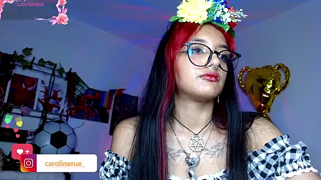 Snapshot of carolinerue chatting on June 20, 2026, 4:48 am carolinerue online show from June 20, 2026, 4:48 am