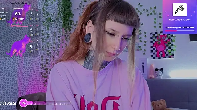 Snapshot of LilithPoison chatting on June 27, 2026, 9:09 pm LilithPoison online show from June 27, 2026, 9:09 pm