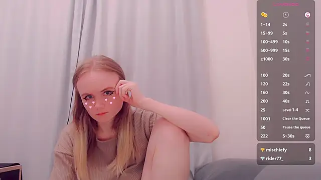 AliceNya cute online show from July 7, 2026, 6:47 am