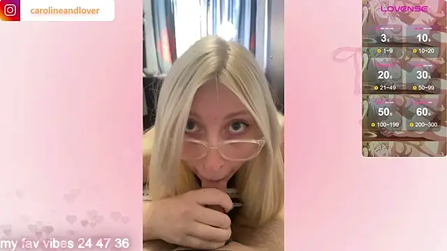 Snapshot of Caroline_lover_ chatting on November 14, 2025, 9:52 am Caroline lover online show from November 14, 2025, 9:52 am