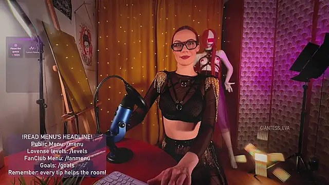 Giantess Eva online show from May 14, 2026, 7:09 pm